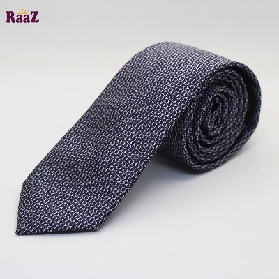 Picture of Black White Embroidery Neckwear Tie For Men
