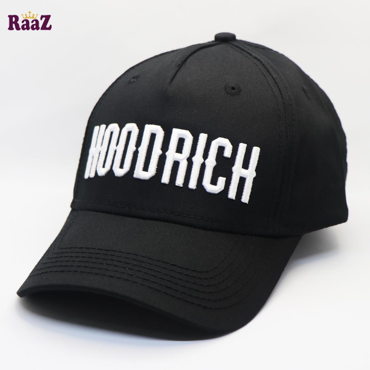 Picture of Black And White Hoodrich Export Quality Cotton Cap For Men And Women - Cap For Men