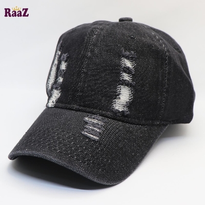 Picture of Grey Denim Export Quality Cap For Men