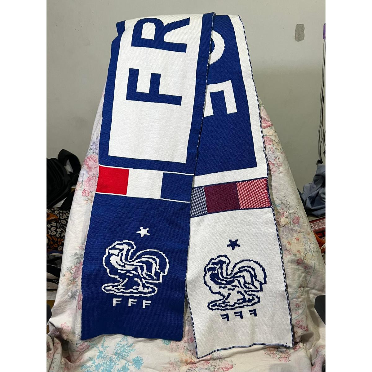Picture of Kanbkam UAE France FFF Football Scarf FIFA World Cup 2022France FFF Fan Scarf Muffler (France)