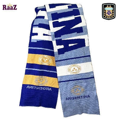 Picture of Argentina, Brazil, France, Germany Wool Sports  Football Team Scarf Muffler - Maflar For Men