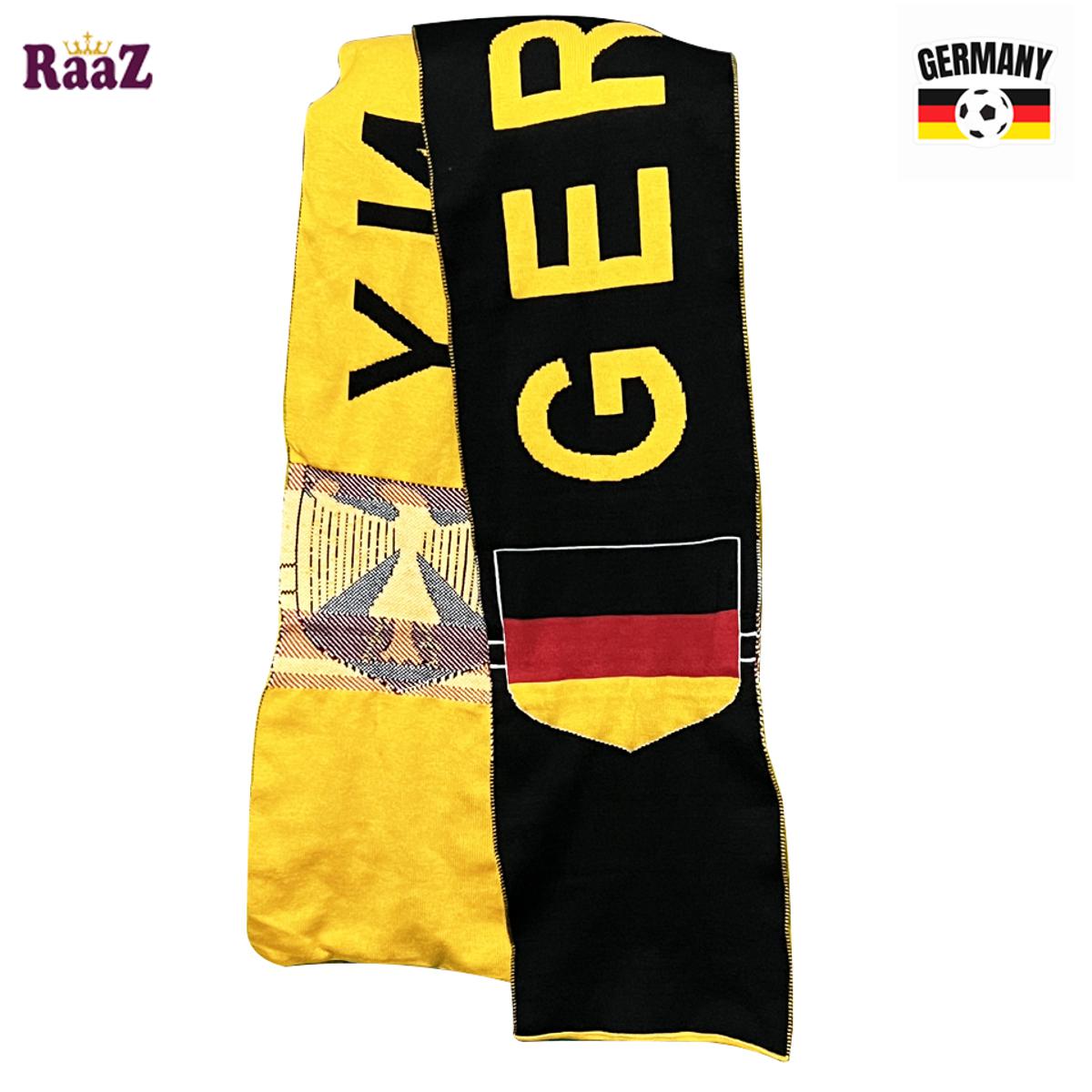 Picture of Germany Flag German Eagle Banner Sign Knitted Logo Fan Scarf Muffler
