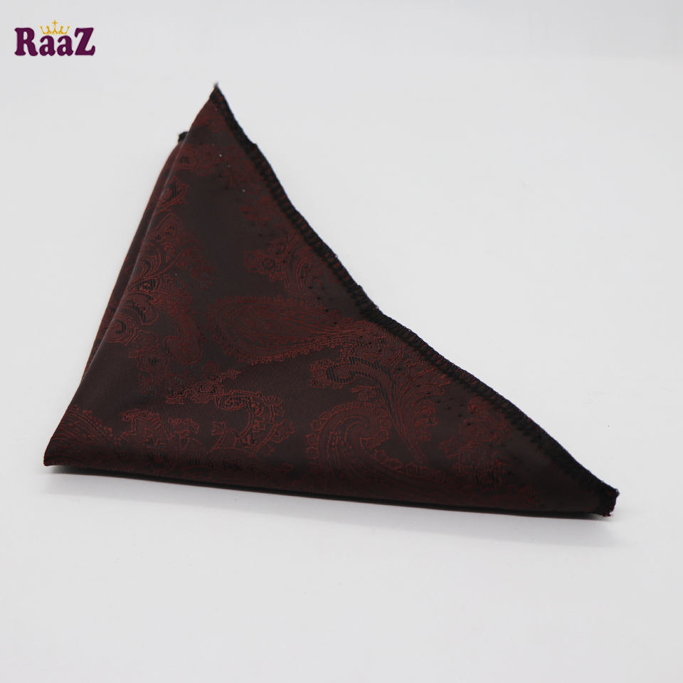 Picture of Men's Luxury Polyester Yarn Handkerchief Paisley Suit Pocket Square
