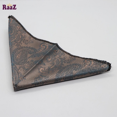 Picture of Men's Luxury Polyester Yarn Handkerchief Paisley Suit Pocket Square