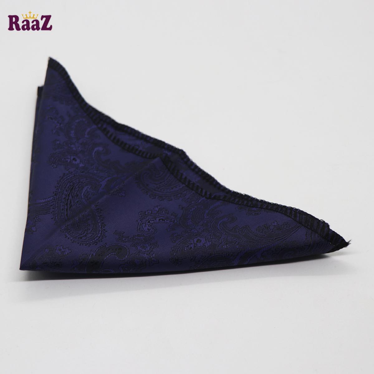 Picture of Men's Luxury Polyester Yarn Handkerchief Paisley Suit Pocket Square