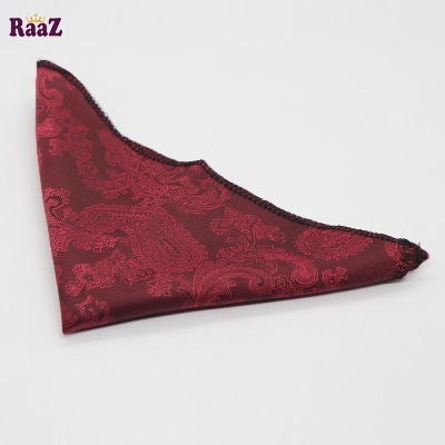 Picture of Men's Luxury Polyester Yarn Handkerchief Paisley Suit Pocket Square