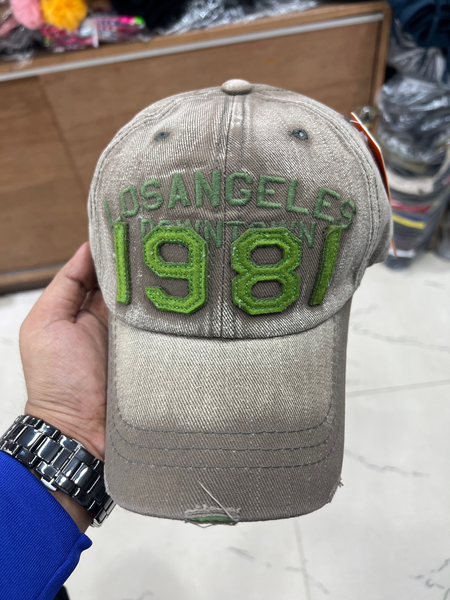 Picture of 1981 Denim China Baseball Cap For Men