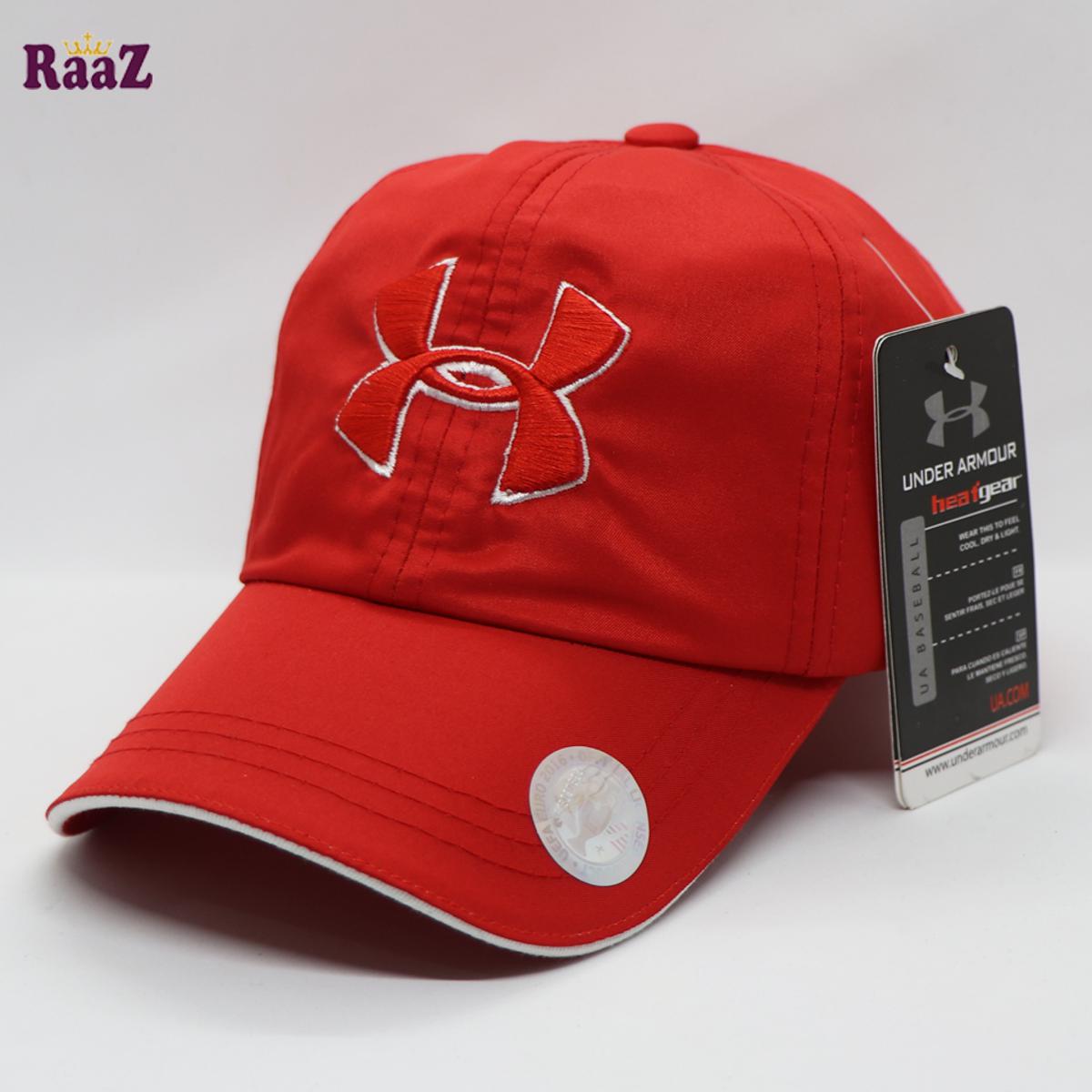 Picture of Kids Red Adjustable Summer Baseball Cap
