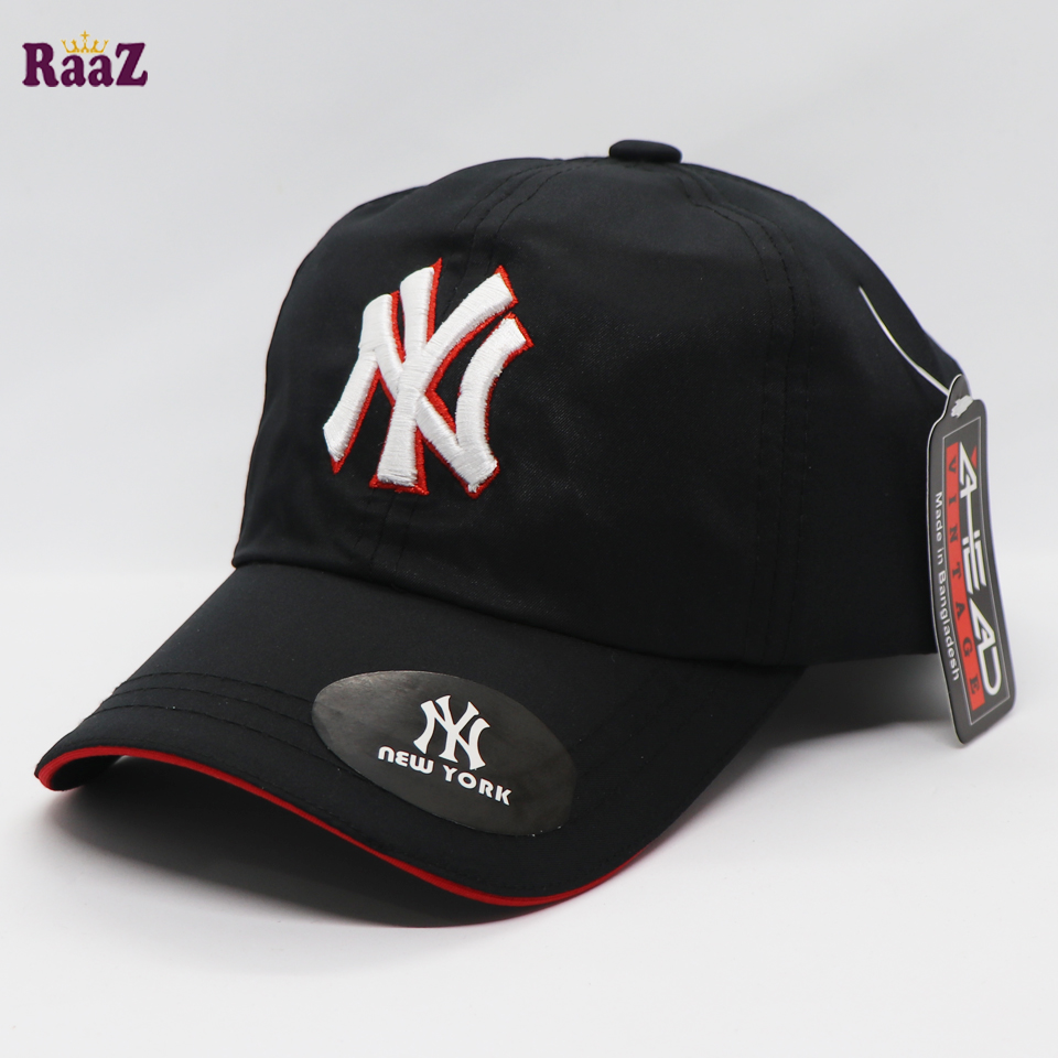 Picture of Kids Black Adjustable Summer Baseball Cap
