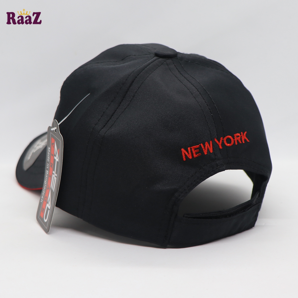 Picture of Kids Black Adjustable Summer Baseball Cap