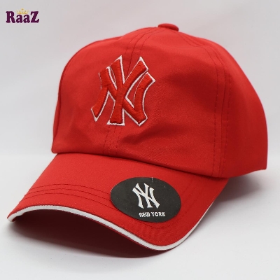 Picture of Kids Red Adjustable Summer Baseball Cap