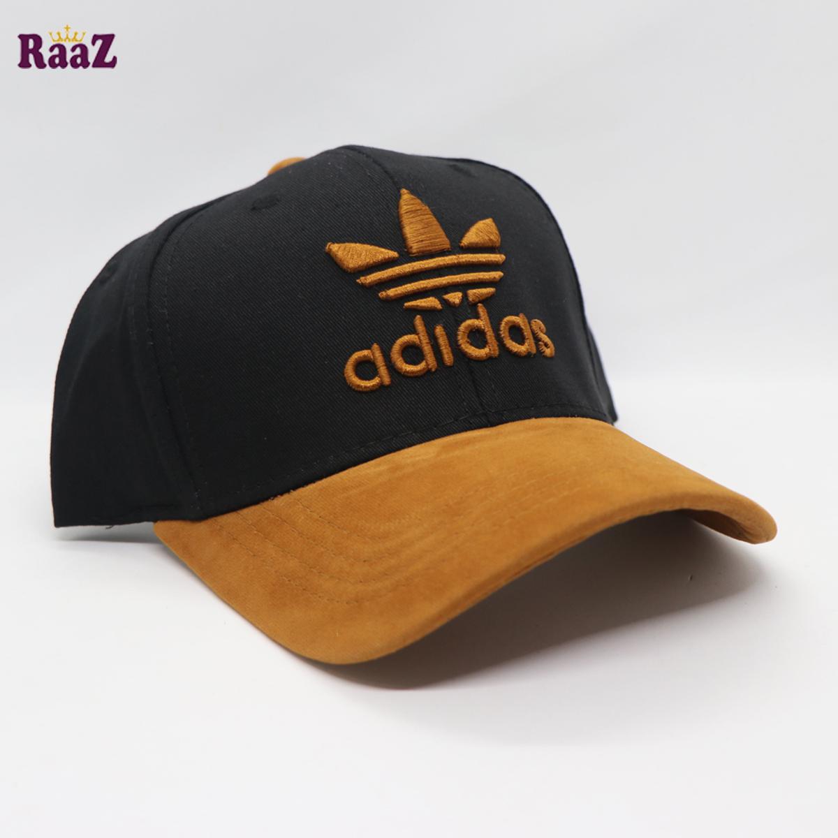 Picture of Black And Brown New Velvet Baseball Cap For Men