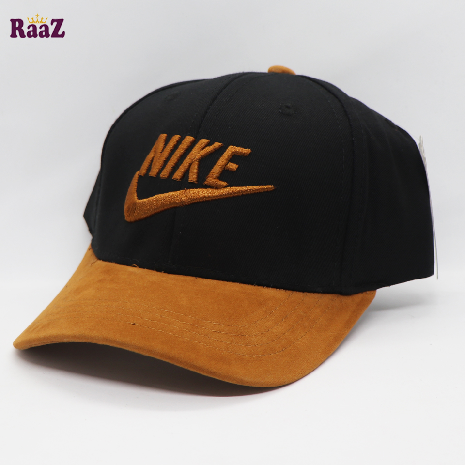 Picture of Black And Brown New Velvet Baseball Cap For Men