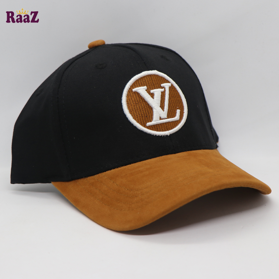 Picture of Black And Brown New Velvet Baseball Cap For Men