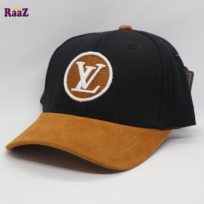 Picture of Black And Brown New Velvet Baseball Cap For Men