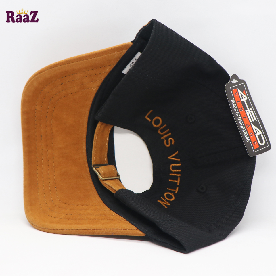 Picture of Black And Brown New Velvet Baseball Cap For Men