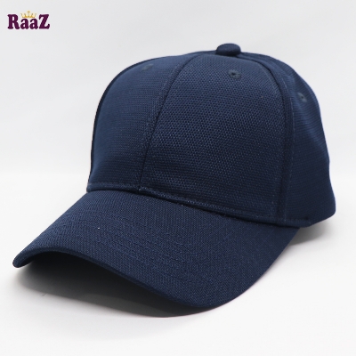 Picture of Navy Blue Flexfit Solid Stylish Von Cap For Men