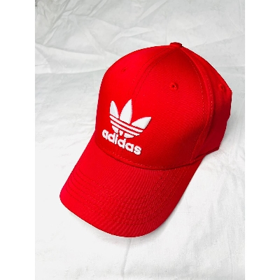 Picture of Red And White Export Cotton Baseball Cap For Men