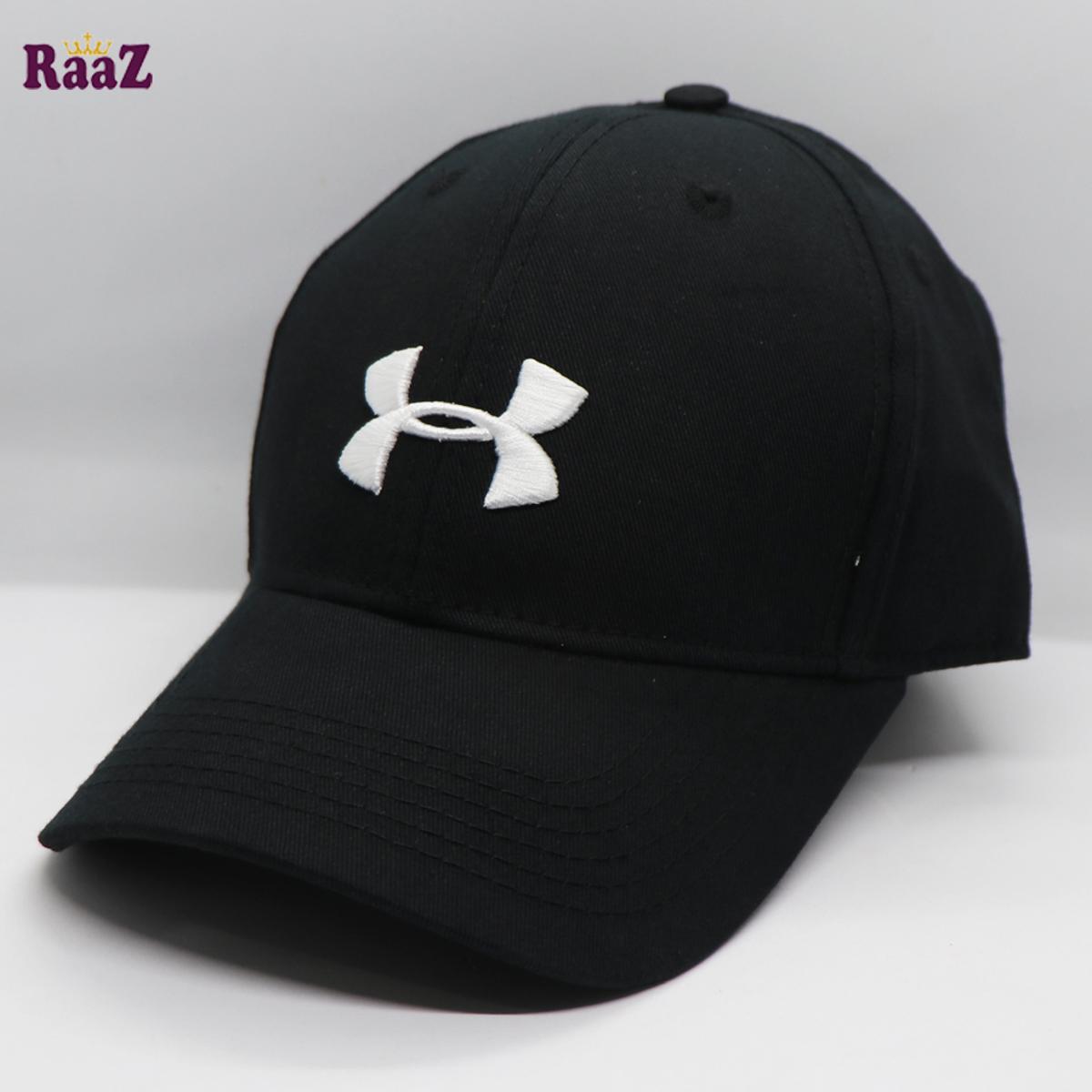 Picture of Underarmor Embroidery Logo Premium Cotton Curved Visor Cap