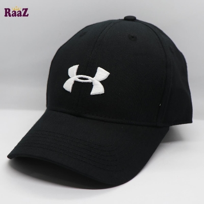 Picture of Underarmor Embroidery Logo Premium Cotton Curved Visor Cap
