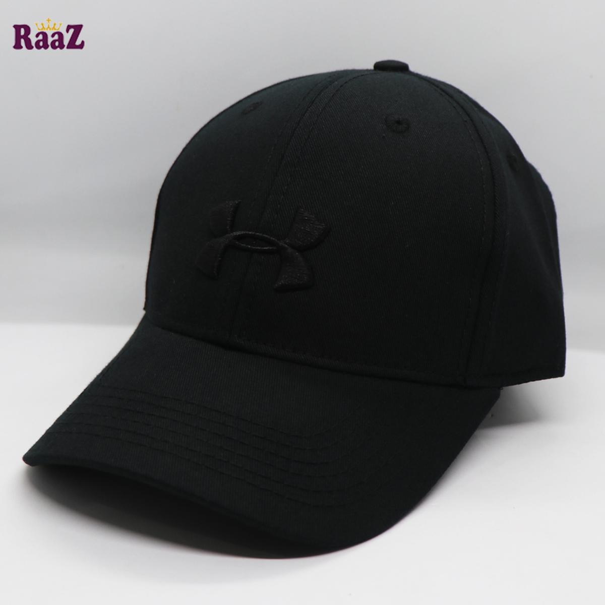 Picture of Underarmor Embroidery Logo Premium Cotton Curved Visor Cap