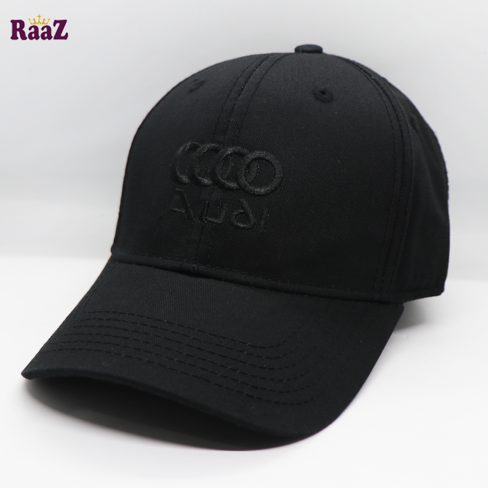 Picture of Audi Embroidery Logo Premium Cotton Curved Visor Cap