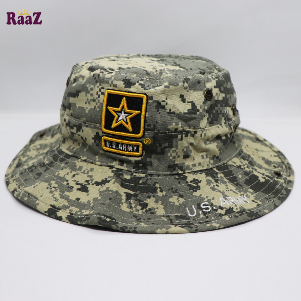 Picture of Camo Sun Hat Export U.S Army Hat