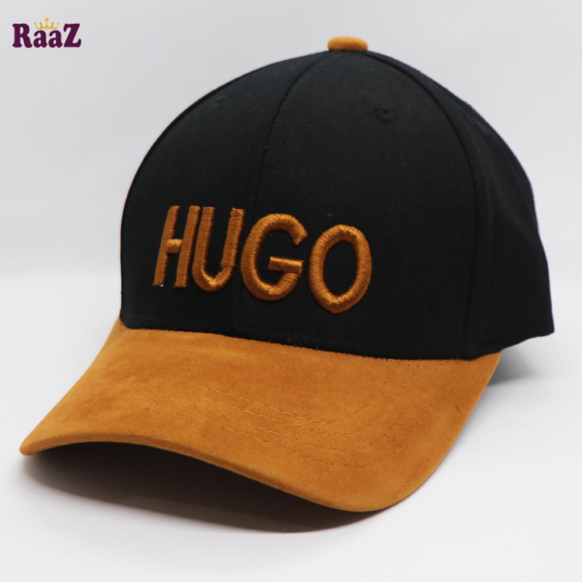 Picture of Black and Brown Velvet Export Cotton Cap For Men