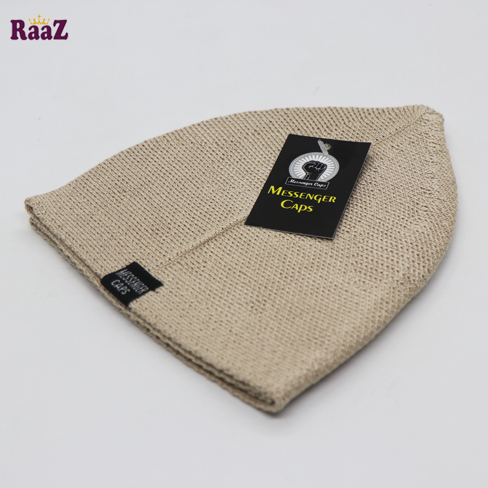 Picture of Off White Color Cotton Muslim Prayer Tupi-1pc (Free Size)