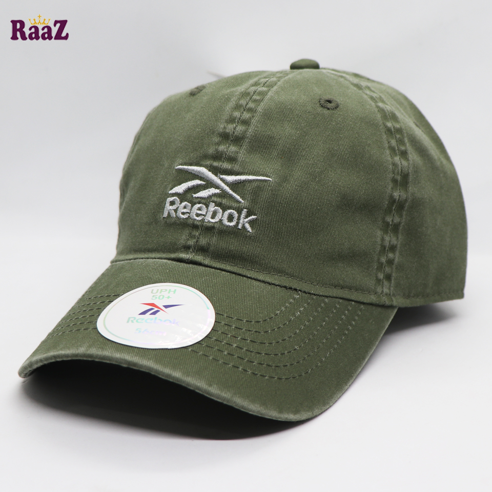 Picture of Green Wash Premium Quality Export Fine Cotton Embroidery Logo Curved Visor Baseball Cap For Men