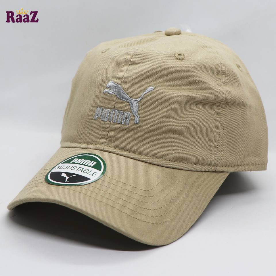 Picture of Off White Premium Quality Export Fine Cotton Embroidery Logo Curved Visor Baseball Cap For Men