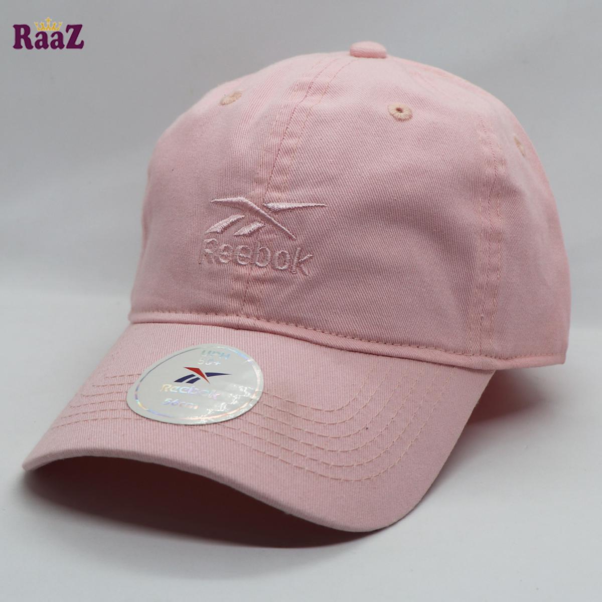 Picture of Pink Wash Wash Premium Quality Export Fine Cotton Embroidery Logo Curved Visor Baseball Cap For Men