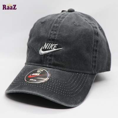 Picture of Grey Wash Premium Quality Export Fine Cotton Embroidery Logo Curved Visor Baseball Cap For Men