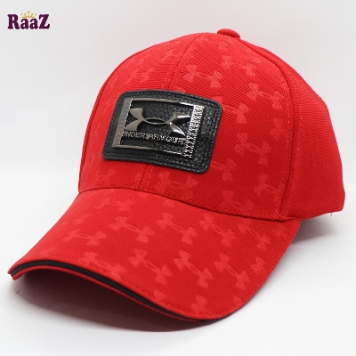 Picture of Trendsetter - Fashion Innovator - Highly Durable - Red Underarmor Imported High Quality Baseball Cap For Men - Sustainable Choice