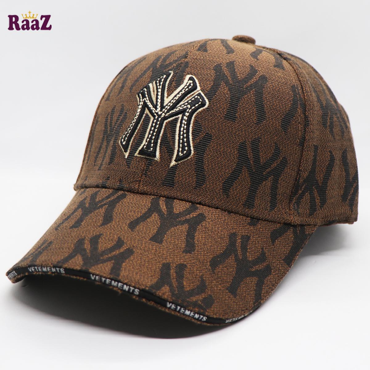 Picture of Highly Durable - Coffee New York Yankees Embroidery Logo Imported Premium Baseball Cap - Sustainable Choice - Designed - Urban Vibes