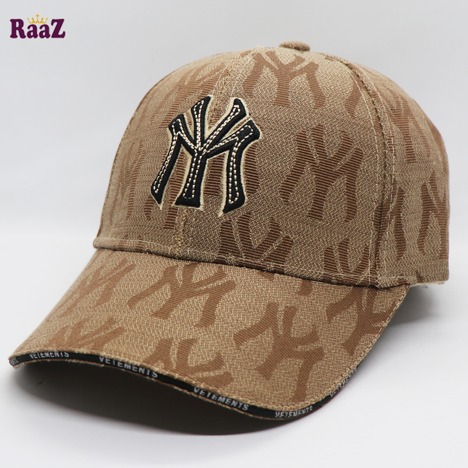 Picture of Easily Usable - Brown New York Yankees Embroidery Logo Imported Premium Baseball Cap - Easy To maintain - Designed - Urban Vibes