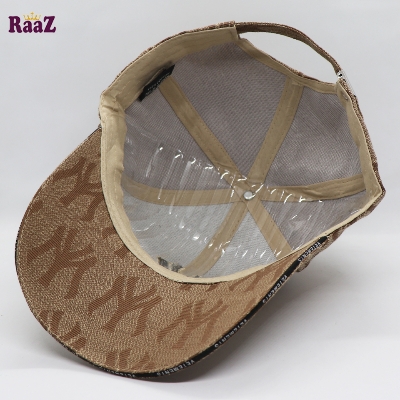 Picture of Easily Usable - Brown New York Yankees Embroidery Logo Imported Premium Baseball Cap - Easy To maintain - Designed - Urban Vibes