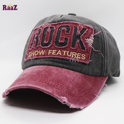 Picture of Maroon Rock Wash Fabrics Premium Wash Cap