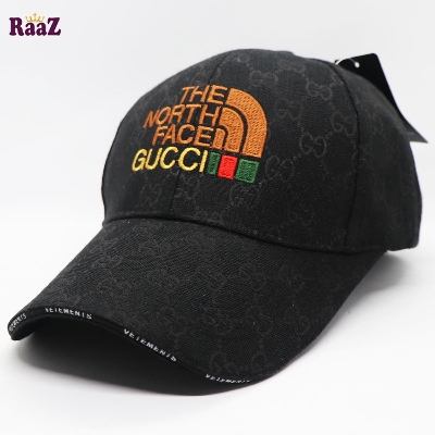 Picture of Custom Experience - Black GG Logo Fabrics Embroidery Logo Premium Imported Baseball Cap - Couture - High-end - Well Inspired & Crafted