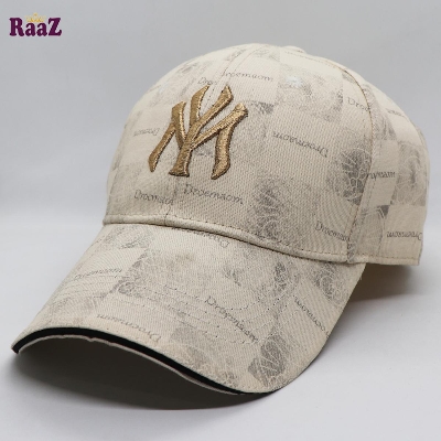 Picture of Stylish - Modern Vibe - Highly Sustainable - New York Yankees Golden Embroidery Logo Imported Cap - Durabilty Assured - Understated Sophistication