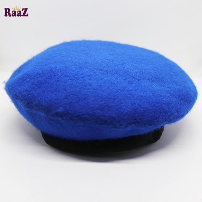 Picture of Blue Solid Color Che Guevara Military Beret Cap (Free Size)