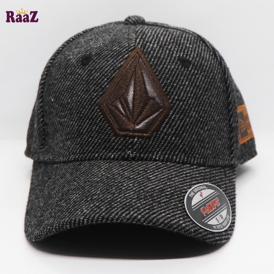 Picture of VOLCOM Leather Logo Wool Fabrics Premium Baseball Cap