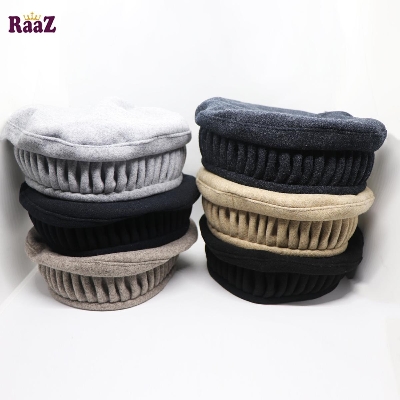 Picture of New Design Wool Spandex Kashmiri Pakol Cap/Tupi For Men (Free Size)