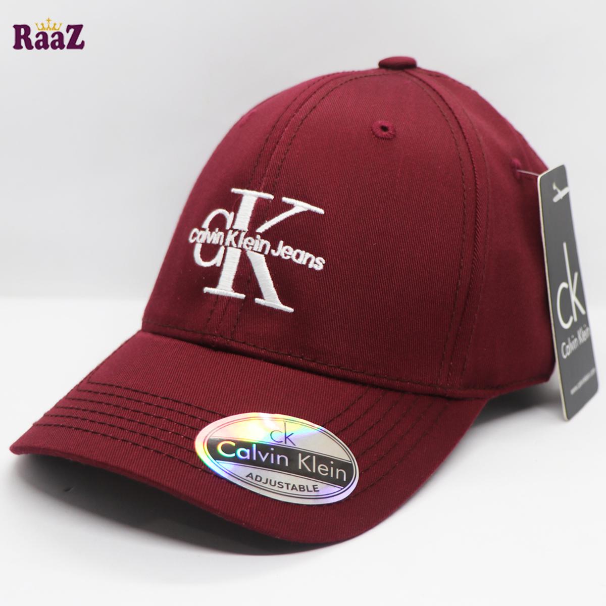 Picture of Premium Quality - Maroon Premium Fabrics Curved Visor Export Quality Cap - Modern - Choice Expression - Designed - Urban Vibes