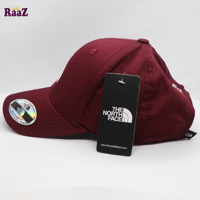 Picture of Custom Experience - Maroon Embroidery Logo Adjustable Premium Curved Visor Cap - Couture - High-end - Designed - Urban Vibes