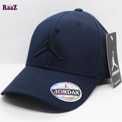 Picture of Trendsetter - Fashion Innovator - Custom Experience - Navy Blue Premium Fabrics Curved Visor Export Quality Cap - Couture - High-end