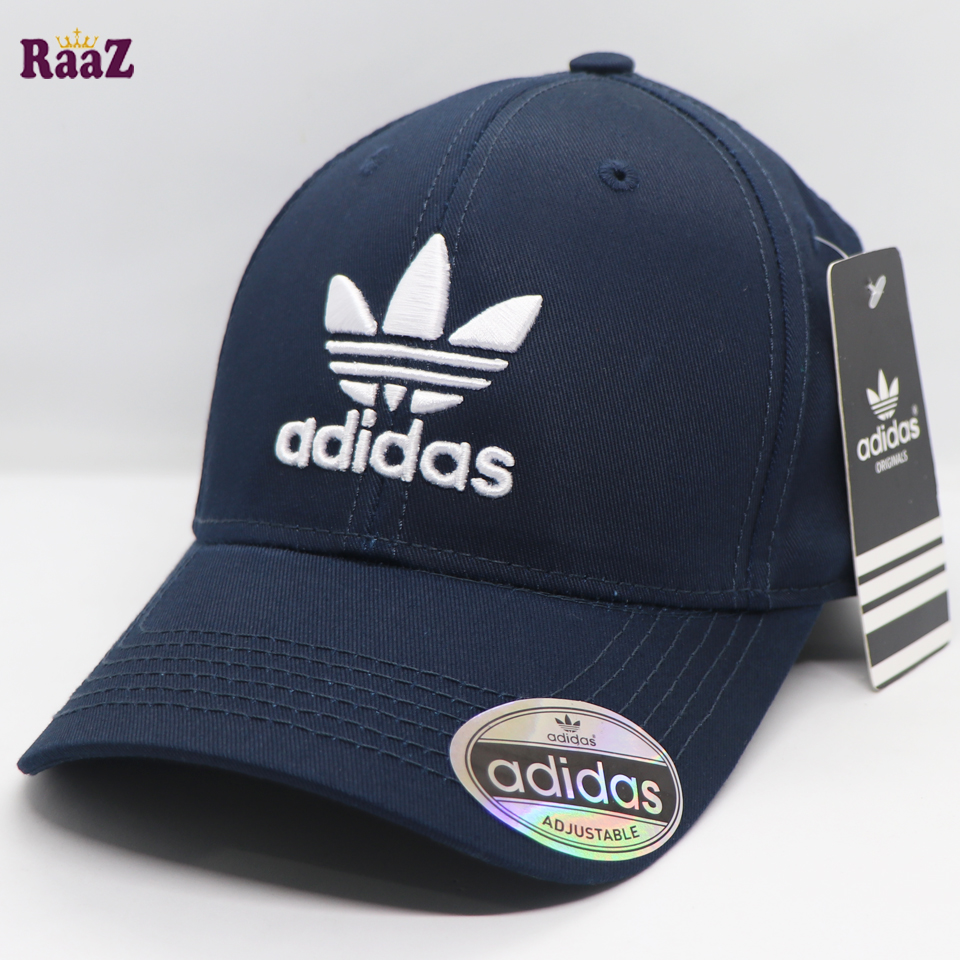 Picture of Ensemble Yourself - Easily Usable - Navy Blue Premium Fabrics Curved Visor Export Quality Cap - Easy To maintain - Understated Sophistication