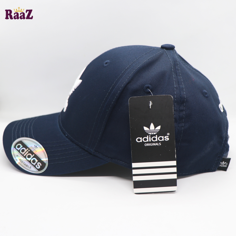 Picture of Ensemble Yourself - Easily Usable - Navy Blue Premium Fabrics Curved Visor Export Quality Cap - Easy To maintain - Understated Sophistication
