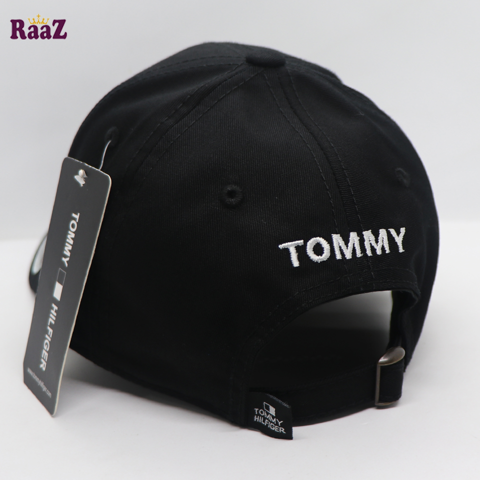 Picture of Trendsetter - Fashion Innovator - Highly Sustainable - Black Embroidery Logo Export Quality Cotton Curved Cap - Durabilty Assured