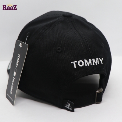 Picture of Trendsetter - Fashion Innovator - Highly Sustainable - Black Embroidery Logo Export Quality Cotton Curved Cap - Durabilty Assured